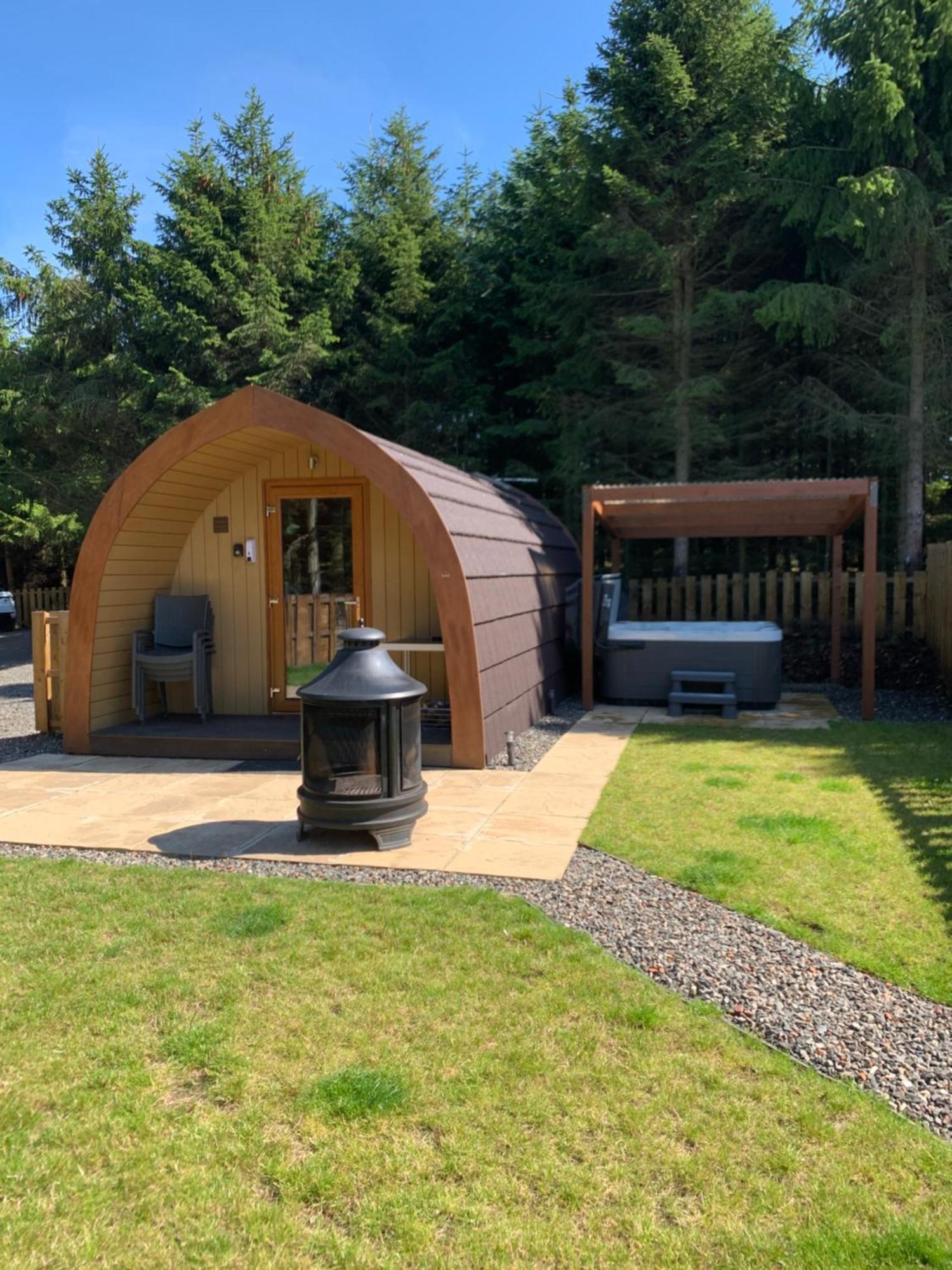 Kersebrock Kabins Falkirk Exterior foto